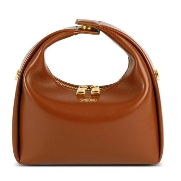 Sinbono Vienna Top Handle Medium Bag in Brown - Picture 2 of 8